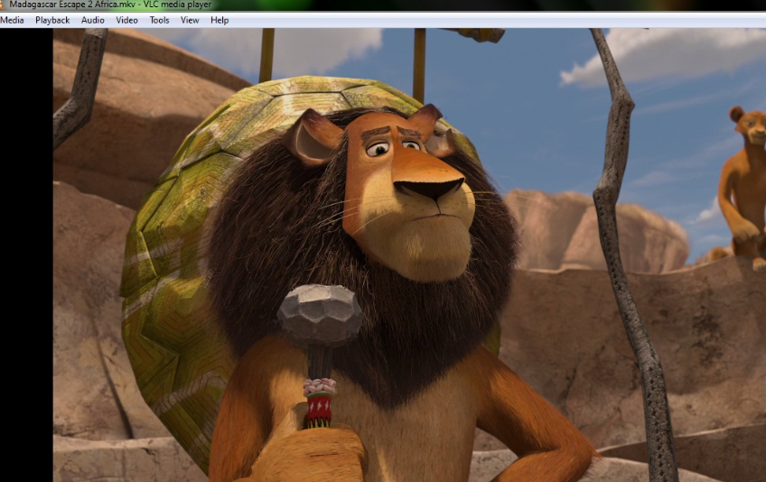VLC Media Player�������������н�ͼ