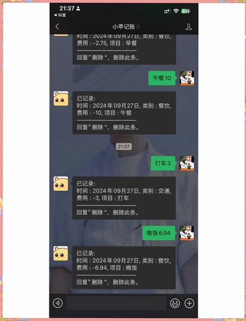 描点记账运行截图