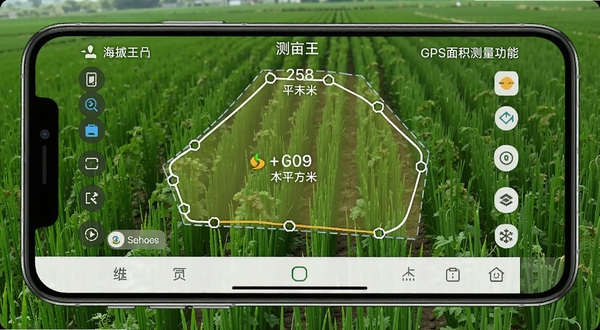 ��Ķ�����β�����GPS����������ܽ��棬�ֻ���Ļ��ʾ������ؿ�켣ͼ����ע��Ķ����ƽ�������ݣ�����Ϊ��ɫũ�дʵ���