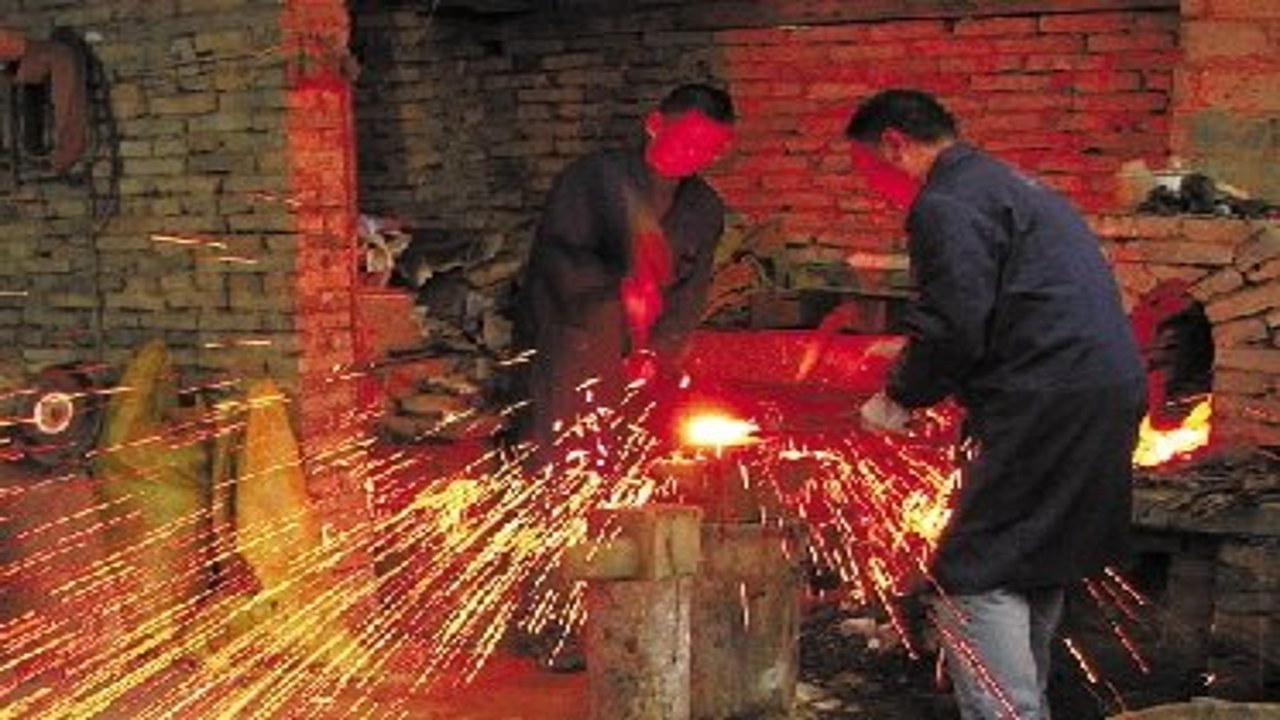铸剑师 古法铸剑 传统工艺 全流程展示