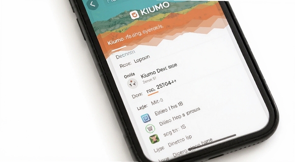 Kiumo�汾���¹���չʾͼ���ֻ���Ļ��ʾKiumoӦ�ø�����־���棬����Ϊ����ɫ����ͻ��Kiumo����������汾��Ϣ