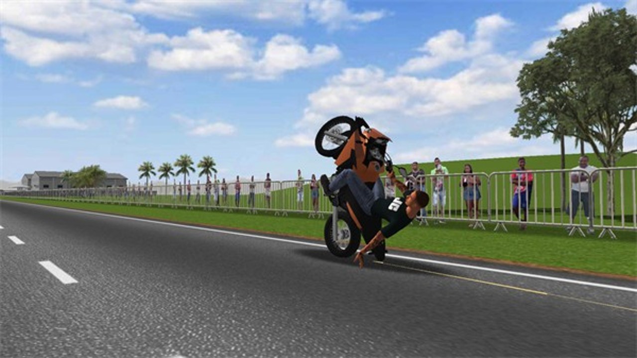 Ħ��ƽ��3D��Ϸ(Moto Wheelie 3D)���޽�Ұ� ����Ư�ƶ��� ��������
