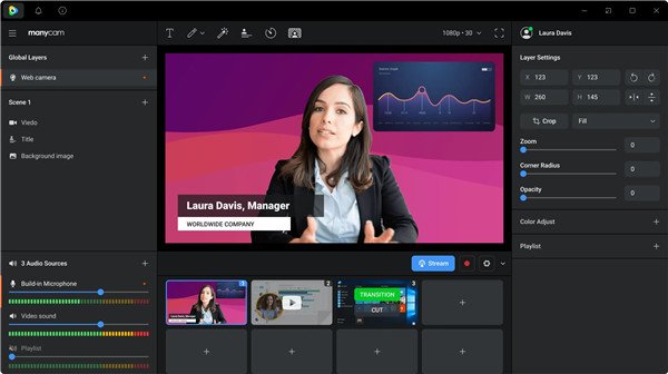 ManyCam 9.3.1.8电脑版运行截图