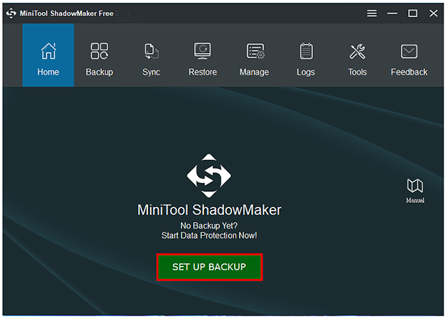 MiniTool ShadowMaker free 4.8.1免费电脑版运行截图