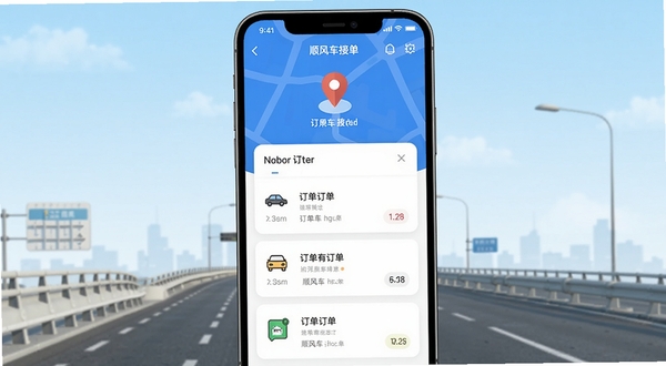 ˳�糵�ӵ���������������չʾ����������Ϊ�ֻ���Ļ����Ļ����ʾ˳�糵�ӵ�����Ӧ����ҳ��������ͼ��λͼ���붩���б���Ƭ������Ϊ���е�·��ǳ��ɫ��գ������������죬ͻ�����й�����Ӧ�õ�רҵ����ʵ����