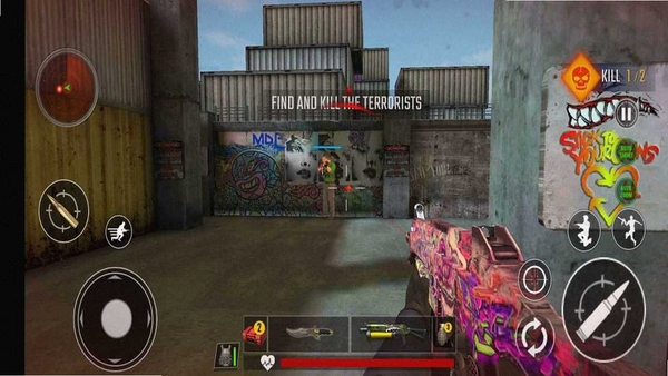 Fps Commando Shooting 武器界面截图
