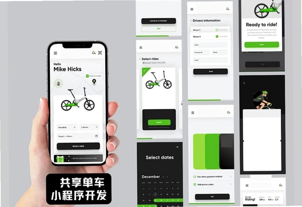 共享单车出行管家运行截图