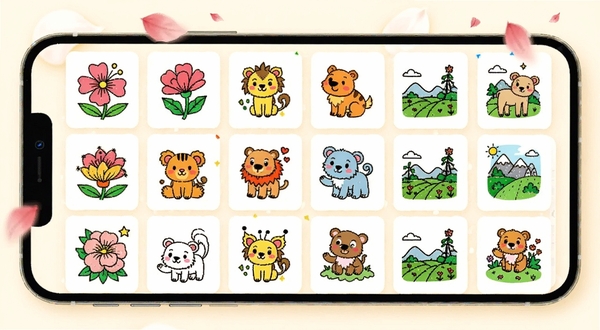 ����ͿͿɫ�����߸��������棬����չʾ�����ɫ�߸�����ͼ�����������ֻ���Ļ�ϣ��������ܡ�����羰�Ȳ�ͬ��𣬱���Ϊ��ů���װ�ɫ������׺��ƬƮ��Ļ��꣬�����Χ��������