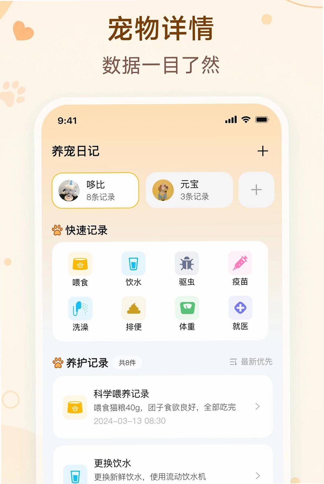 乐宠台账运行截图