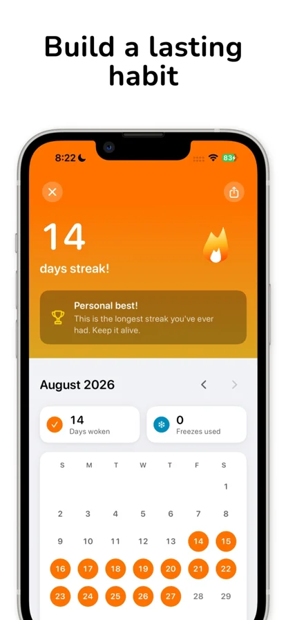 跳舞才能关的闹钟(PushClock)运行截图