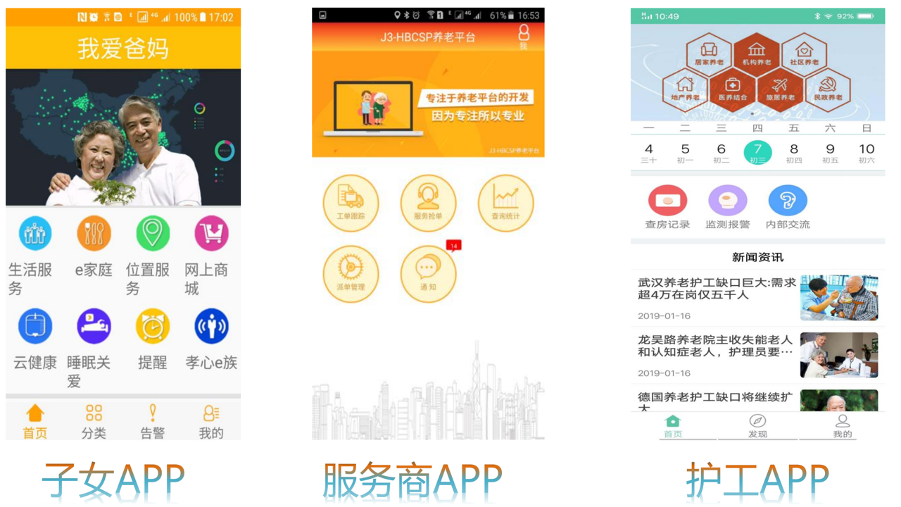 老人使用退休养老助手APP查看社区养老评价详情