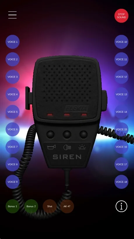 警笛声模拟器Emergency Vehicle Siren System运行截图