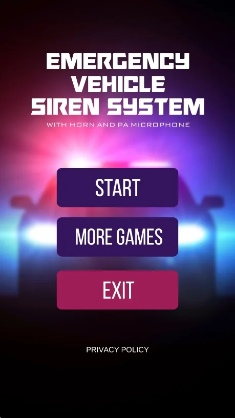 警笛声模拟器Emergency Vehicle Siren System运行截图