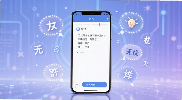 ����д������������չʾ����������Ϊ�ֻ���Ļ��ʾд���༭���棬��Χ�����ŷ�������ַ�����������ݣ�����Ϊ��͵�����ɫ����Ƽ��б�����������������������ͻ���ƶ���д������