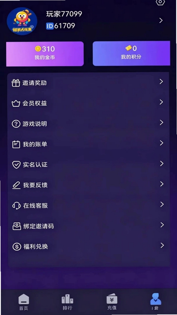 街机大玩家运行截图