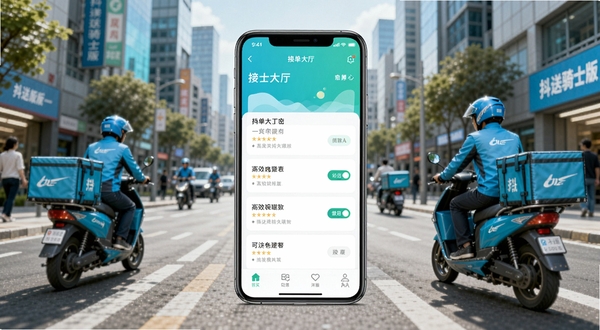 ������ʿ��APP������ȫòչʾ����������Ϊ�ֻ���Ļ�еĽӵ������б�������Ϊ���нֵ����������ͳ���������ɫ���������£�ͻ����Ч���ͷ�Χ