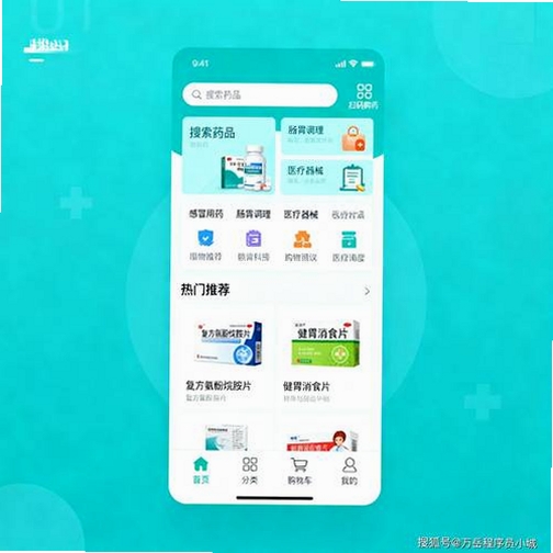 国药商城运行截图
