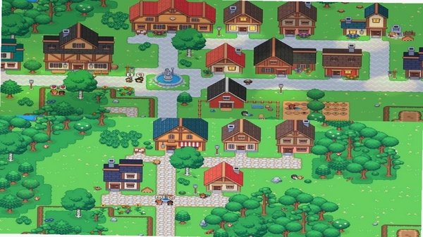 Domino Village 关卡场景