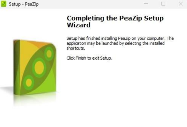 PeaZip跨平台免费开源解压缩软件运行截图