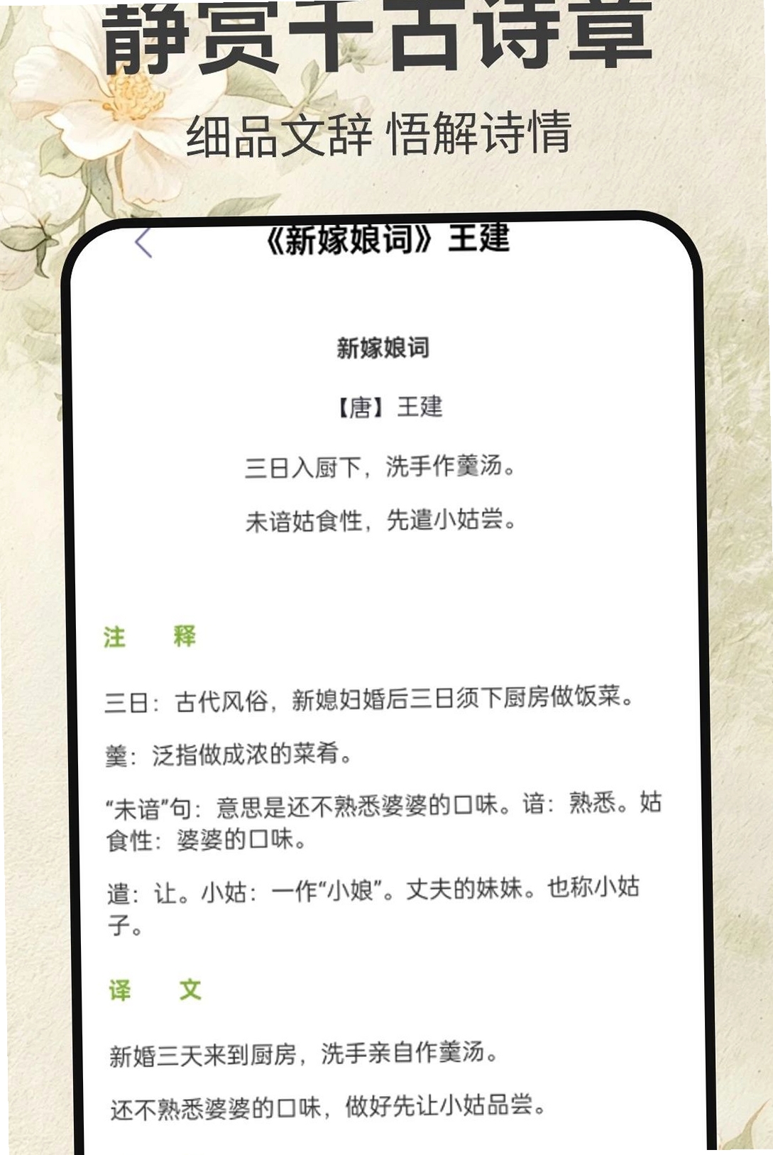 墨香诗梦集运行截图