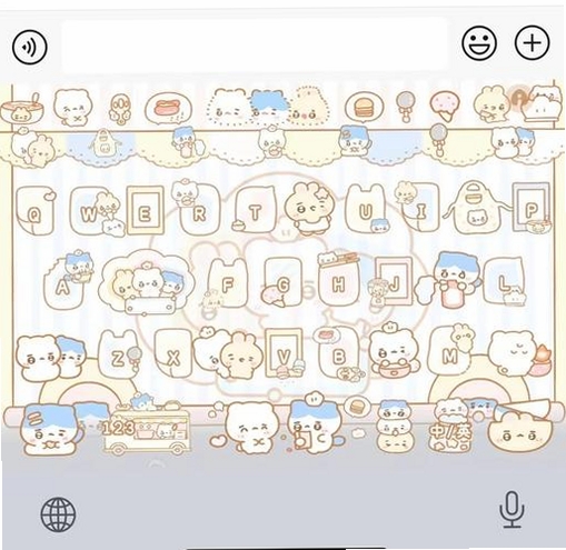 甜恋键盘运行截图