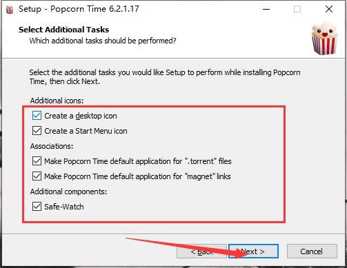 Popcorn Time 6.2.1.7播放器pc版运行截图