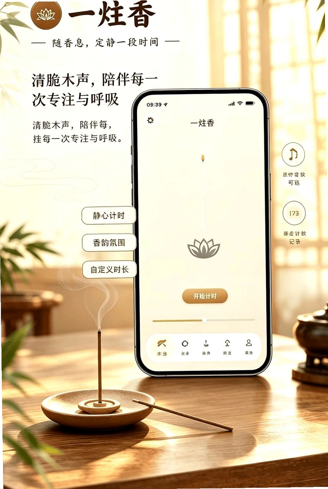 木鱼诵经运行截图