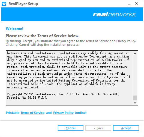 RealPlayer25最新版本运行截图