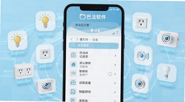 �ͷ�Ӧ�����������豸���棬�ֻ���Ļ��ʾ�豸�����б�����ΧƯ���Ÿ������ܼҾ�ͼ�꣬����ݡ�������������������Ϊǳ��ɫ�Ƽ�����ͻ���ͷ���������