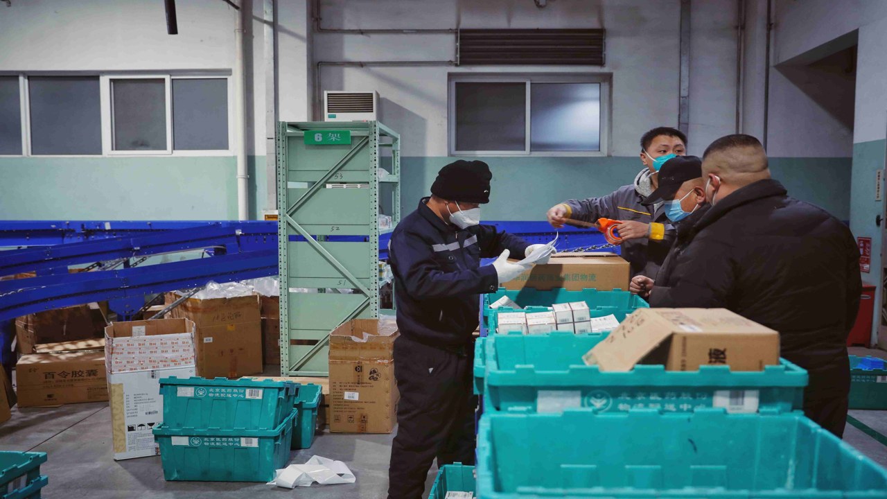 药汇达快递包裹开箱及药品实物对比图